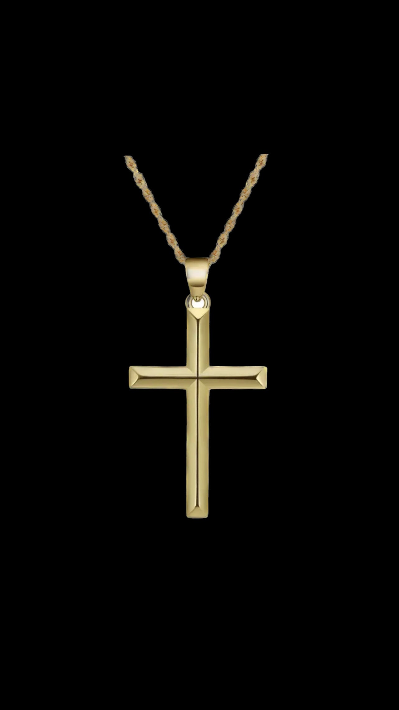 Colier Cross Gold