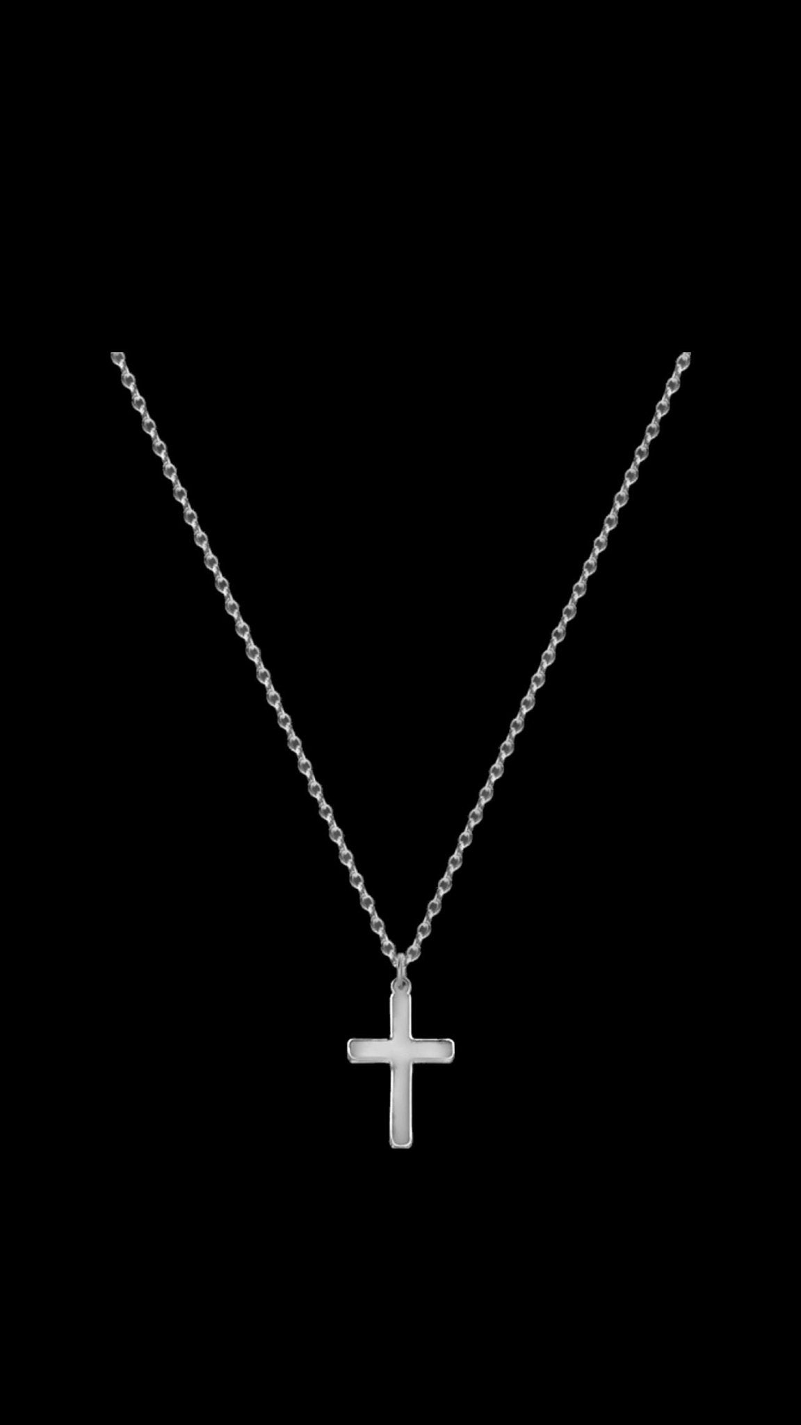 Colier Cross Silver - Icedout.nm