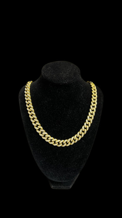 Colier Cuban Clasic Gold - Icedout.nm