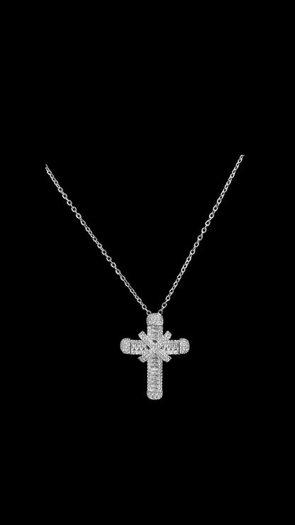 Colier Extreme Cross Silver - Icedout.nm